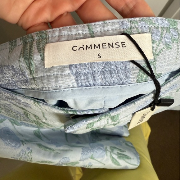 Commense Floral Jacquard Shorts - Picture 9 of 10